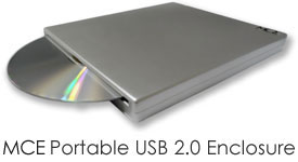 MCE USB 2.0 SuperDrive Enclosure
